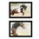 "A Wild Kookie" 2-Piece Vignette by Kari Brooks, Ready to Hang Framed Print, Horse Wall Art, Black Frame B06788409