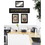 "Primitive Kitchen" 3-Piece Vignette by Trendy Decor 4U, Ready to Hang Framed Print, Black Frame B06788423