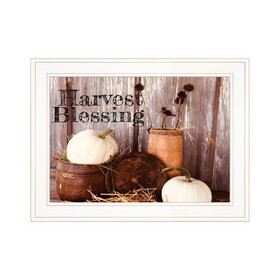 "Harvest Blessings" by Anthony Smith, Ready to Hang Framed Print, White Frame B06788460