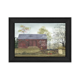 "Flower Wagon" by Artisan Billy Jacobs, Ready to Hang Framed Print, Black Frame B06788502