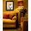 "Golden Flower" by Artisan Ed Wargo, Ready to Hang Framed Print, Black Frame B06788567