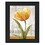 "Golden Flower" by Artisan Ed Wargo, Ready to Hang Framed Print, Black Frame B06788567