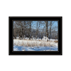 "Natures Simple Blessings" by Artisan Trendy Decor 4U, Ready to Hang Framed Print, Black Frame B06788705