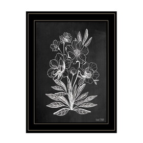 "Vintage Chalkboard" by HOUSE FENWAY, Ready to Hang Framed Print, Black Frame B06789001