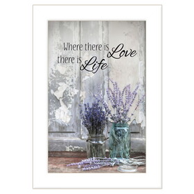 "Where There is Love" by Lori Deiter, Ready to Hang Framed Print, White Frame B06789125