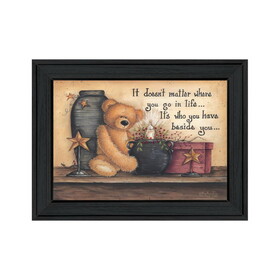 "The Simple Truth" by Mary Ann June, Ready to Hang Framed Print, Black Frame B06789217