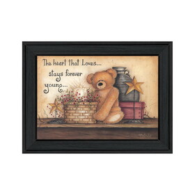 "Forever Young" by Mary Ann June, Ready to Hang Framed Print, Black Frame B06789218