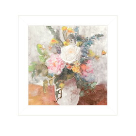"Table Bouquet 2" by Stellar Design Studio, Ready to Hang Framed Print, White Frame B06789286