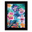 "Tropical Flowers" by Seven Trees Design, Ready to Hang Framed Print, Black Frame B06789296