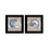 "The Farmhouse Blues Collection" 2-Piece Vignette by Linda Spivey, Ready to Hang Framed Print, Black Frame B06789434