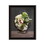 "Vintage Floral Tea Pot" by House Fenway, Ready to Hang Framed Print, Black Frame B06789531