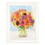 "Vases with Flowers 1" by Stellar Design Studio, Ready to Hang Framed Print, White Frame B06789609