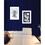 Tea Towers with Flowers-Blue Vignette is by Artisan House Fenway, Ready to Hang Framed Print, White Frame B06789650