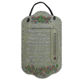 Welcome Sign, "Irish Blessing" Porch Decor, Resin Slate Plaque, Ready to Hang Decor B06789735