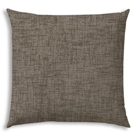 WEAVE Light Taupe Indoor/Outdoor Pillow - Sewn Closure B06892383