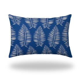BREEZY Indoor/Outdoor Soft Royal Pillow, Zipper Cover w/Insert, 12x16 B06893136