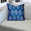 BREEZY Indoor/Outdoor Soft Royal Pillow, Zipper Cover Only, 12x12 B06893175