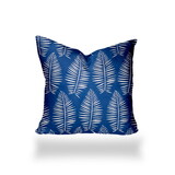 BREEZY Indoor/Outdoor Soft Royal Pillow, Zipper Cover w/Insert, 17x17 B06893191