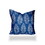 BREEZY Indoor/Outdoor Soft Royal Pillow, Zipper Cover w/Insert, 17x17 B06893191
