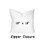 BREEZY Indoor/Outdoor Soft Royal Pillow, Zipper Cover Only, 18x18 B06893195