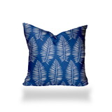 BREEZY Indoor/Outdoor Soft Royal Pillow, Zipper Cover w/Insert, 18x18 B06893196