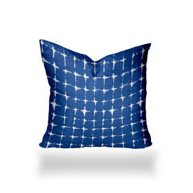 FLASHITTE Indoor/Outdoor Soft Royal Pillow, Zipper Cover w/Insert, 16x16 B06893276