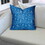 ATLAS Indoor/Outdoor Soft Royal Pillow, Zipper Cover w/Insert, 17x17 B06893371