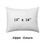 CRABBY Indoor/Outdoor Soft Royal Pillow, Zipper Cover w/Insert, 12x16 B06893586