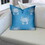 CRABBY Indoor/Outdoor Soft Royal Pillow, Sewn Closed, 14x14 B06893629