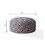 Indoor TETRI Med Purple Round Zipper Pouf - Cover Only - 24in dia x 20in tall B06894304