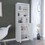 TUHOME Home 2-Door Bookcase, Modern Storage Unit with Dual Doors and Multi-Tier Shelves -White -Office B070137830