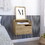 TUHOME Busan Modern Floating Nightstand, Single-Drawer Design with Sleek Two-Tiered Top Shelf Surfaces- Macadamia - Bedroom B070137838