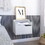 TUHOME Busan Modern Floating Nightstand, Single-Drawer Design with Sleek Two-Tiered Top Shelf Surfaces- White - Bedroom B070137840