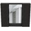 Artemisa Medicine Cabinet, Double Door, Mirror, One External Shelf -Black B07091764