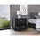 Idaly Nightstand, Superior Top, Two Drawers -Black B07091913