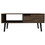 Oslo Coffee Table, One Drawer, One Open Shelf, Four Legs -Dark Walnut B07091973