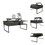 Armin Lift Top Coffee Table, One Shelf -Espresso / Onyx B07092024