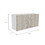 Napoles Wall Cabinet, Two Shelves, Double Door -White / Light Gray B07092041
