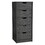 Basilea 5 Drawers Tall Dresser, Pull Out System