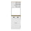 Albany Kitchen Pantry with 3-Doors Cabinet and Drawer B070P188855