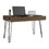 Baxter 120 Drawer Desk, Four Legs, One Drawer -Mahogany B070S00028