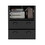St Monans Armoire with Double Door and 2-Drawers -Black B070S00172