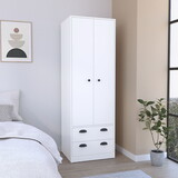 St Monans Armoire with Double Door and 2-Drawers