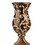 19.75" Tall Decorative Vase"Odysseus" Baroque Style w/ Gold Floral Filigree B072115832