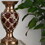 17.5" Tall Curvae Stencils Decor Vase B072115836