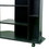 35" x 30" Wooden TV Stand, Black finish B072115894