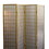 70" Tall 4-Panel Screen / Room Divider, Japanese Style with Natural Wood finish B072115959