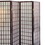 70" Tall 4-Panel Screen / Room Divider, Japanese Style with Cherry finish B072115971