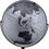 20.5" Tall-black and Silver Globe with 3D Mountain Landscape B072116019