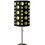 33" Tall Metal Table Lamp, Retro design with Black and Green Shade B072116055